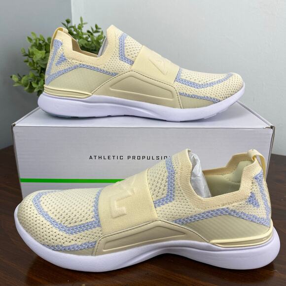 Athletic Propulsion Labs APL TechLoom Bliss Vanilla Fresh Air White Shoes Wm 6.5 - Picture 2 of 8